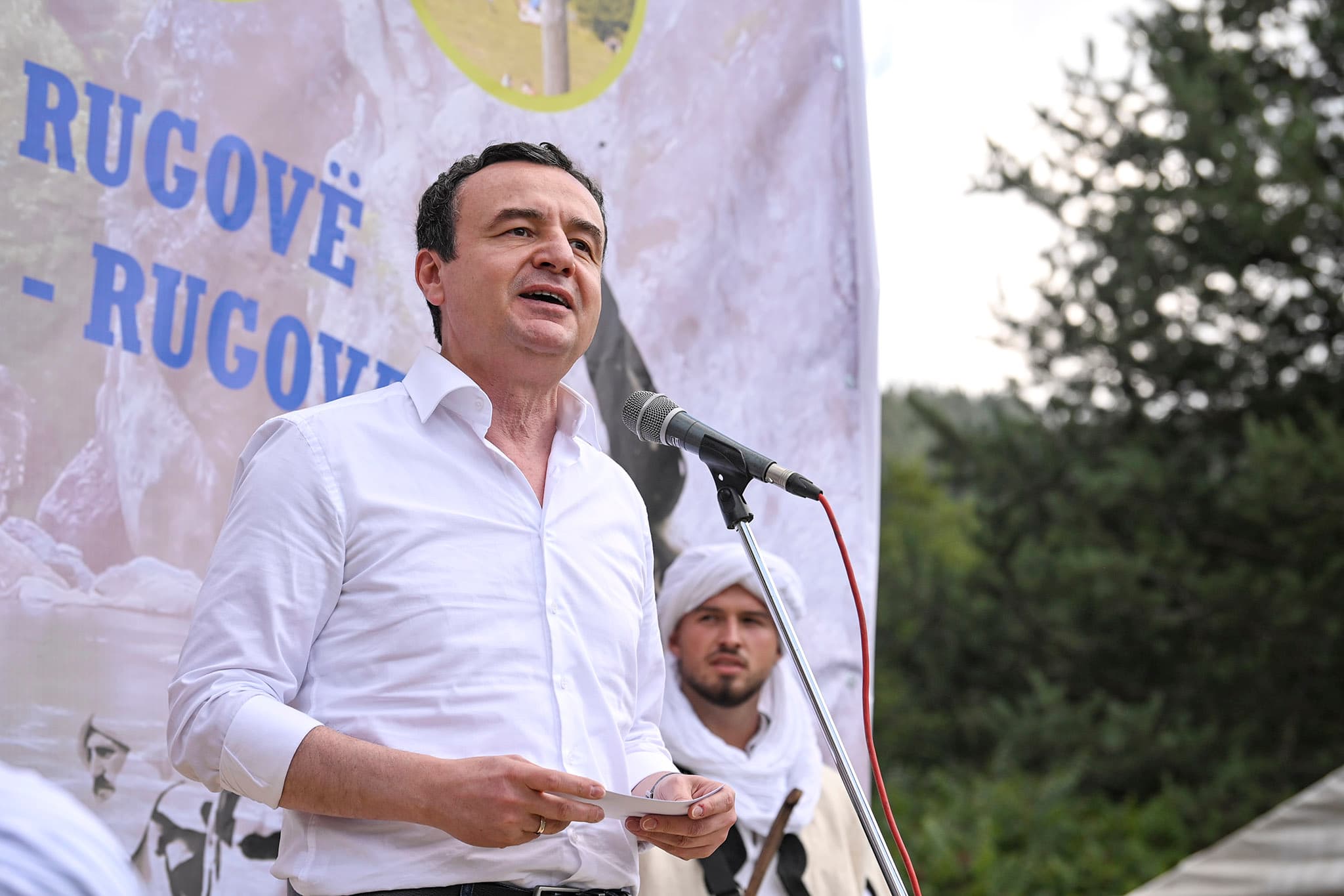 Kurti në Rugovë, premton rrugë 15 milionëshe Pejë -Kuqishtë, pa u lëshuar në afate: Ka nisur studimi i fizibilitetit