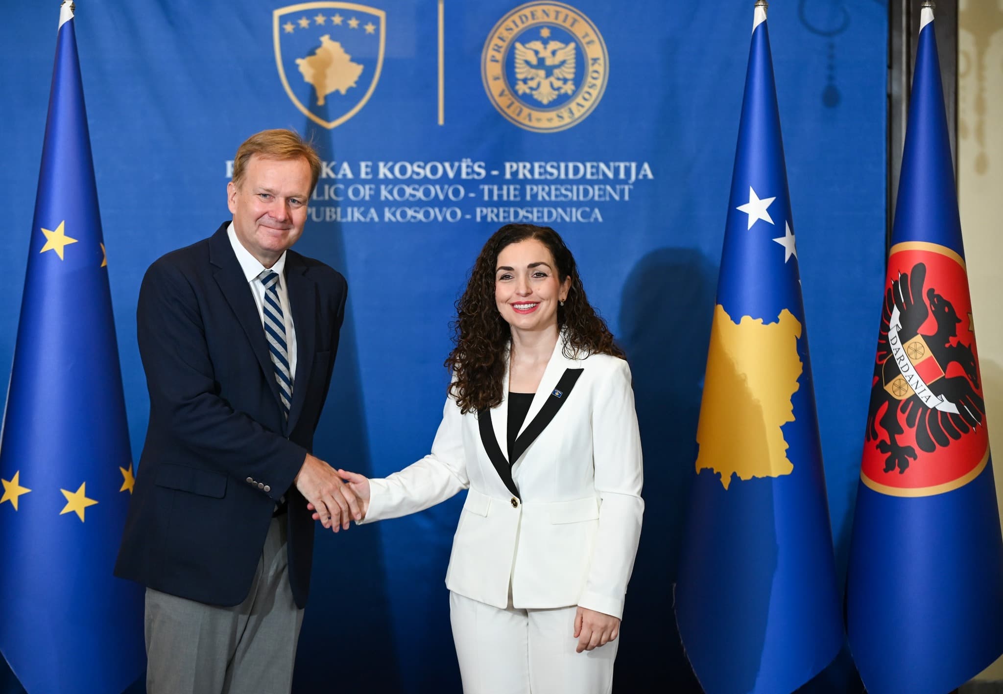Osmani i kërkon Sorensenit ndërhyrje të bashkësisë ndërkombëtare ndaj arrestimeve të qytetarëve të Kosovës nga Serbia