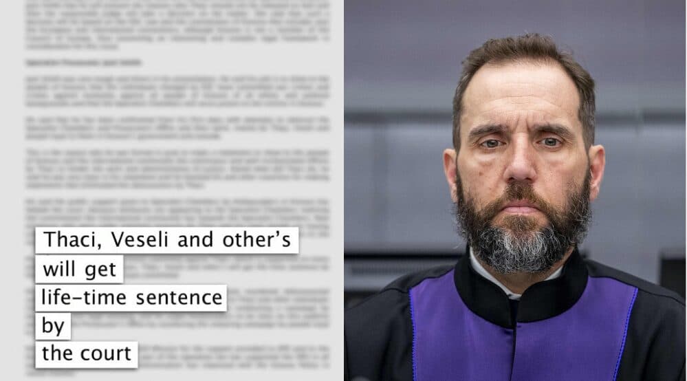 “Thaçi e të tjerët do të dënohen me burgim të përjetshëm” – Skandalozi Jack Smith iu kishte thënë ambasadorëve ende pa filluar procesi gjyqësor (Dokument)
