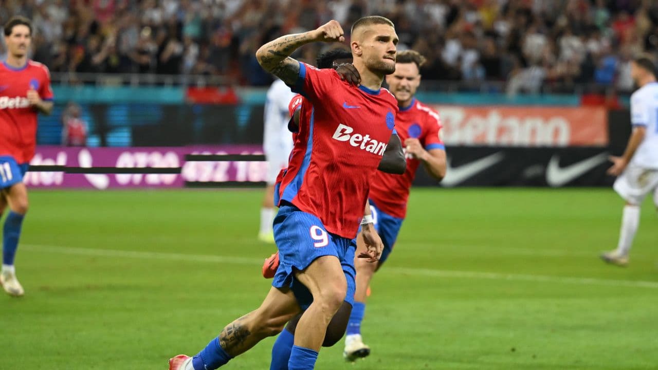 I shënoi dy gola kundër Dritës, futbollisti i FCSB-së filloi të qante pas ndeshjes
