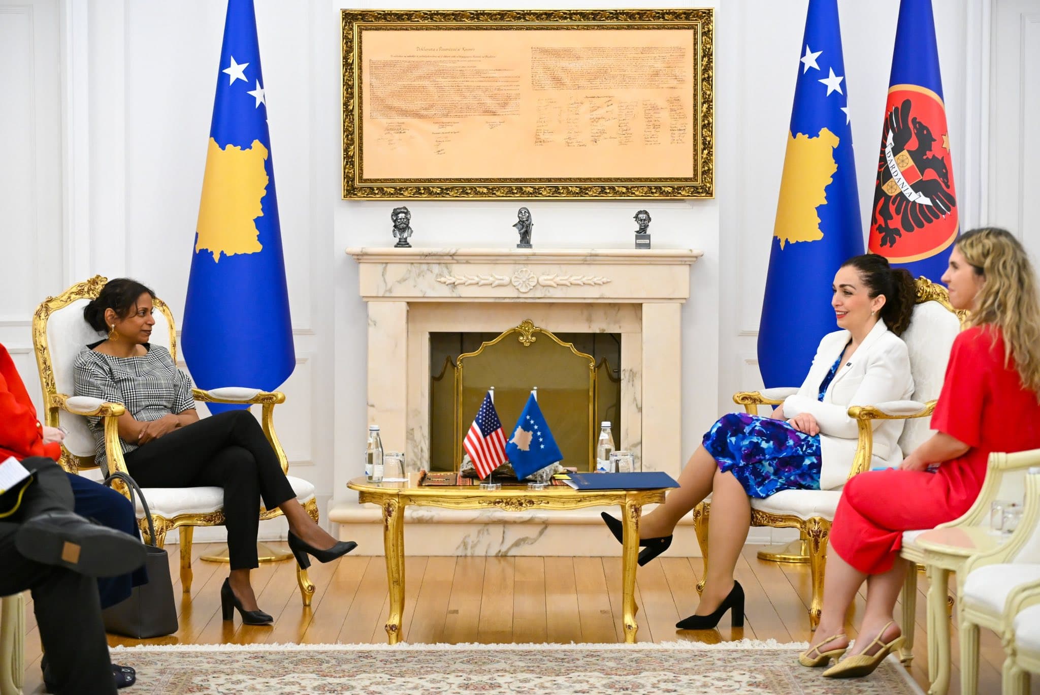 Pasi pranoi letër nga Trump, Osmani pret në takim përfaqësuesen e SHBA-ve në Kosovë: U rikonfirmua përkushtimi i palëkundur për aleancën tonë