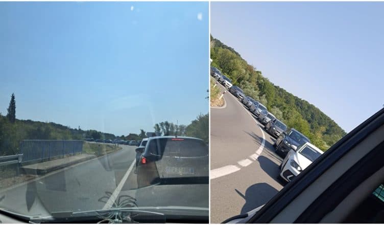 Radhë kilometrike në Muriqan, pritja kalon dy orë në kulmin e vapës