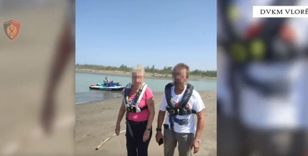 Ishin bllokuar në det, shpëtohen dy turistë gjermanë në Vlorë