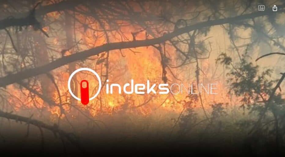 Lëndohet polici gjatë shuarjes së një zjarri në Kamenicë