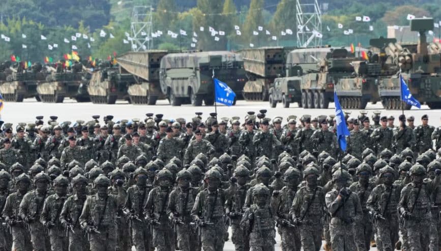 Ushtria e Koresë së Jugut është tkurrur për 20 për qind në gjashtë vjetët e fundit