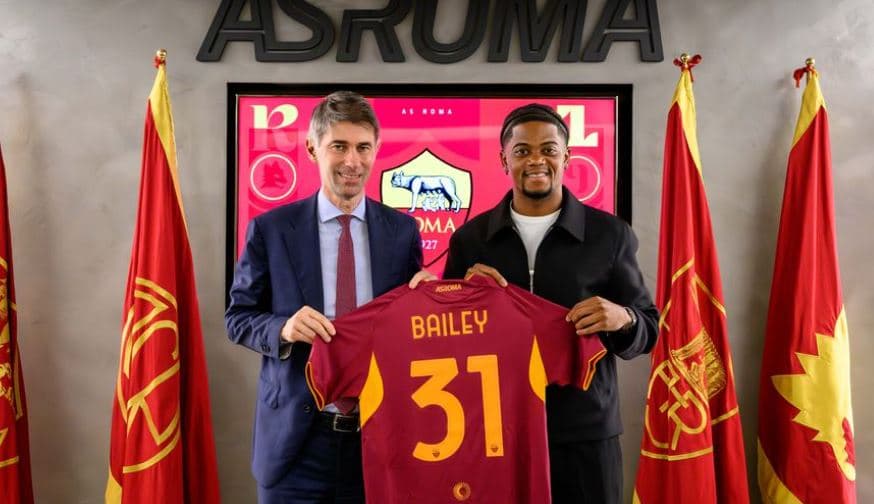 Roma me blerje të fortë, e zyrtarizon Leon Bailey-n
