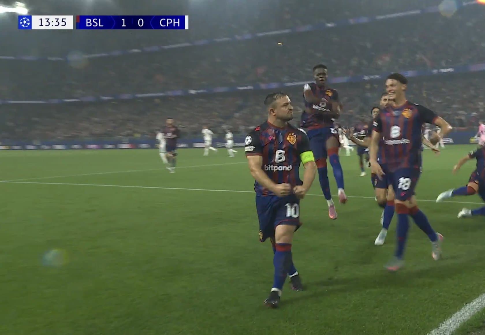 Shaqiri realizon gol në Champions (VIDEO)