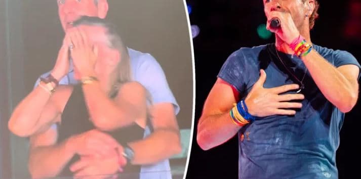 Chris Martin reagon pas skandalit të “kiss cam”
