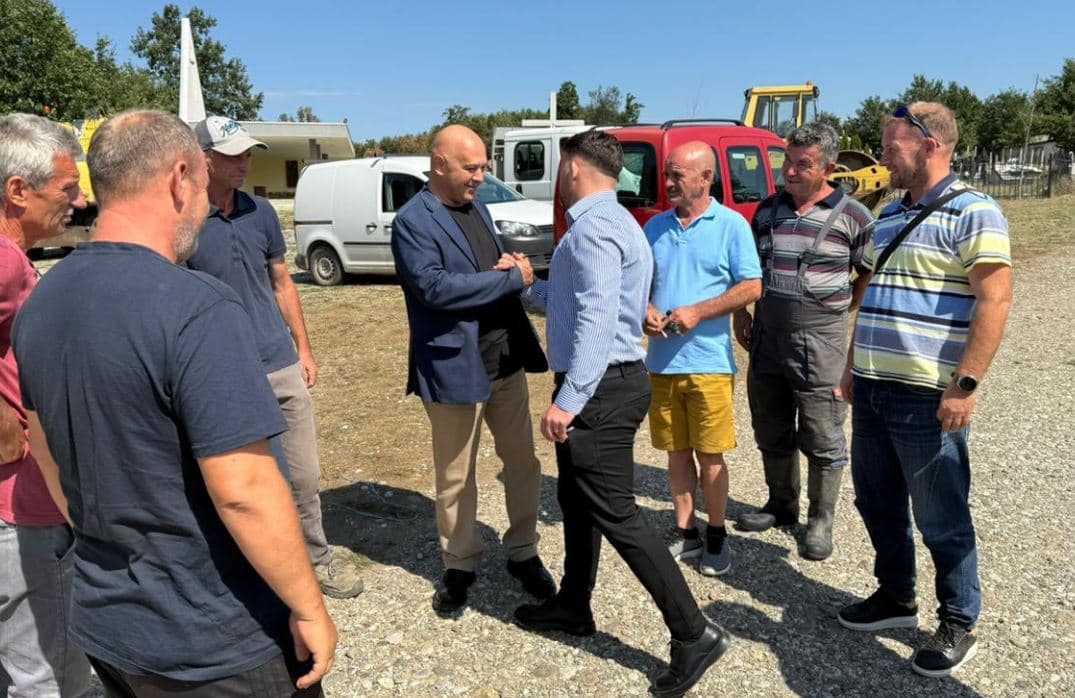 Gjini nis bagerët për një projekt të rëndësishëm për fshatrat e Gjakoves