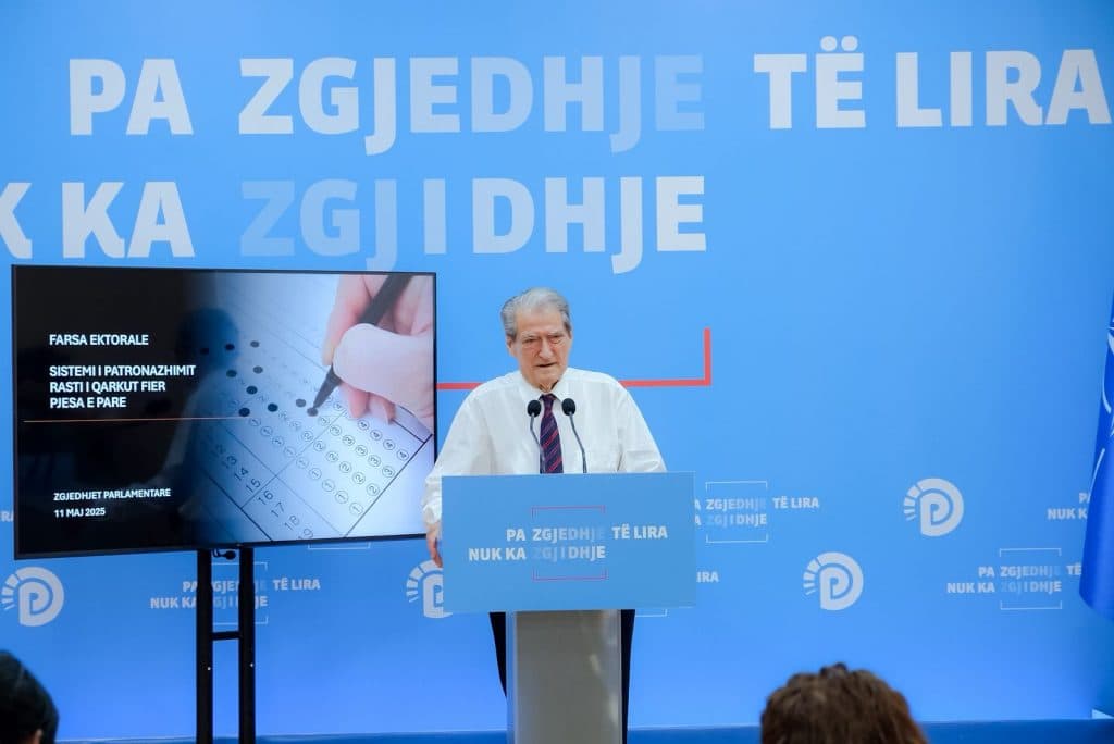 Berisha: 11 maji farsë elektorale, zgjedhjet u zhvilluan në prani të partisë shtet