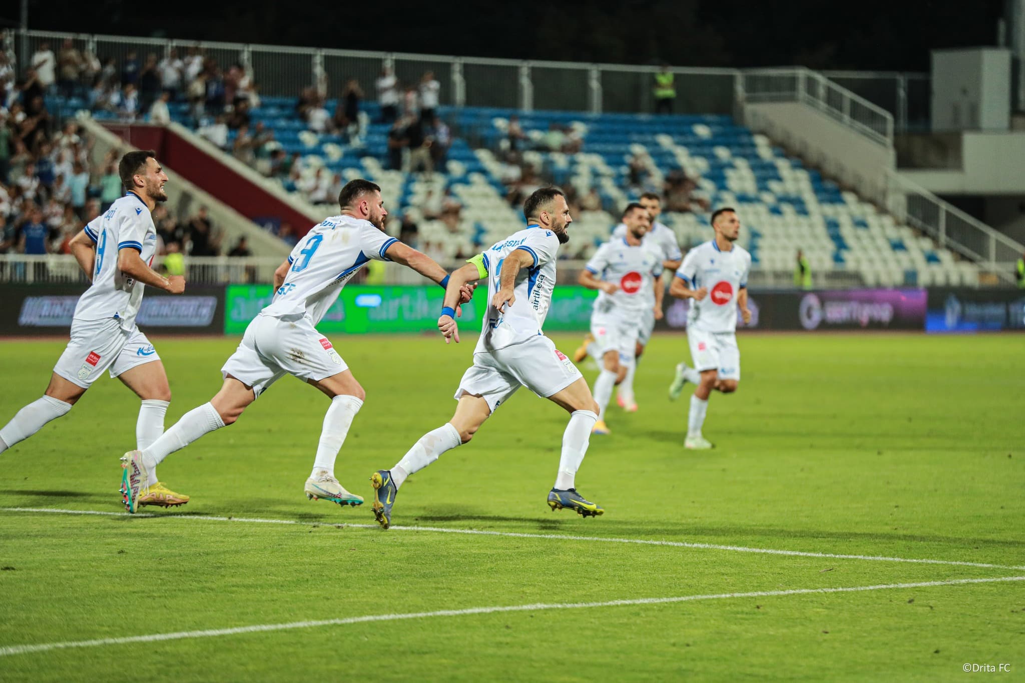 Drita siguron kualifikimin historik në Conference League – Besnik Krasniqi shënon golin vendimtar