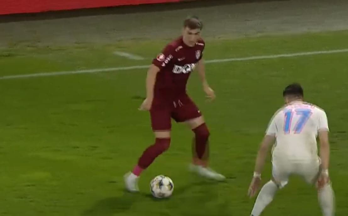 Lindon Emërllahu shënon ndaj FCSB-së në Rumani me Clujin