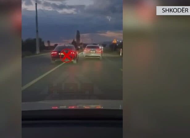 Lëvizi në sens të kundërt në aksin “Shkodër-Hani i Hotit”, gjobitet drejtuesi i automjetit