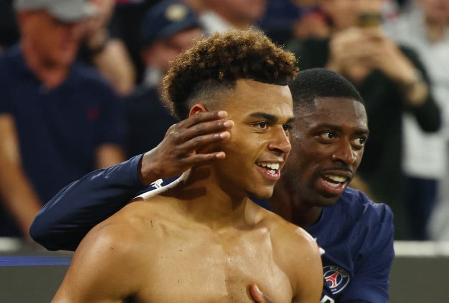 Dembele dhe Doue humbin ndeshjen ndaj Barcelonës në UEFA Champions League