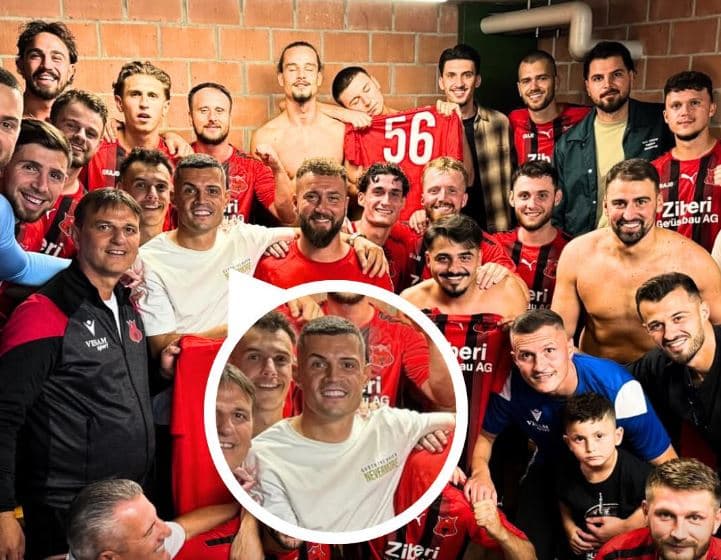 Granit Xhaka i jashtëzakonshëm, pasi mposhti Kosovën shkoi dhe e mbështeti një klub shqiptar në Bazel