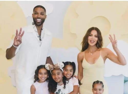 ​Khloe Kardashian e Tristan Thompson bashkohen për ditën e parë të shkollës së vajzës së tyre
