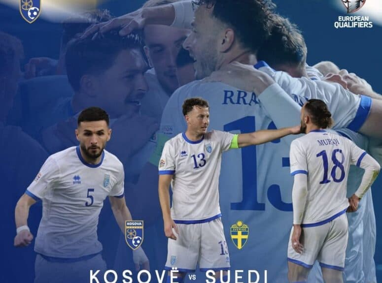Kosova sfidon Suedinë në “Fadil Vokrri”, formacionet zyrtare