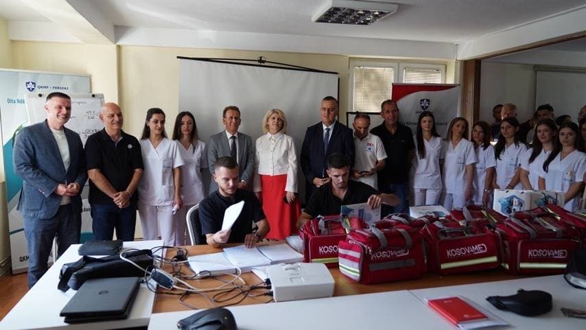 Në QKMF Ferizaj ka filluar zbatimi i kontratës mes Komunës së Ferizajt dhe Kompanisë Kosovamed Healthcare Sh.p.k.