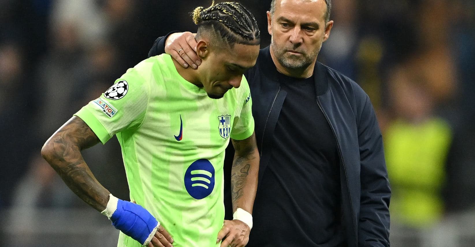 Hansi Flick dënohet nga UEFA