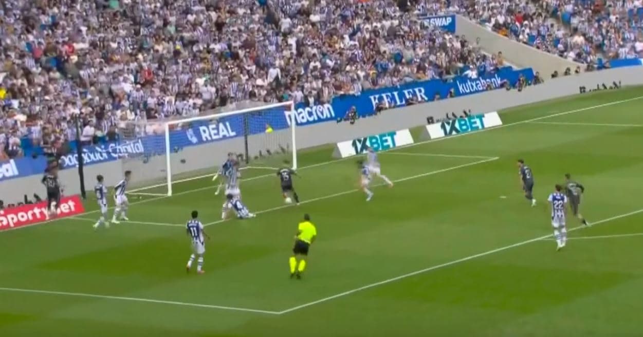Real Madridi shënon edhe me një lojtar më pak ndaj Sociedad