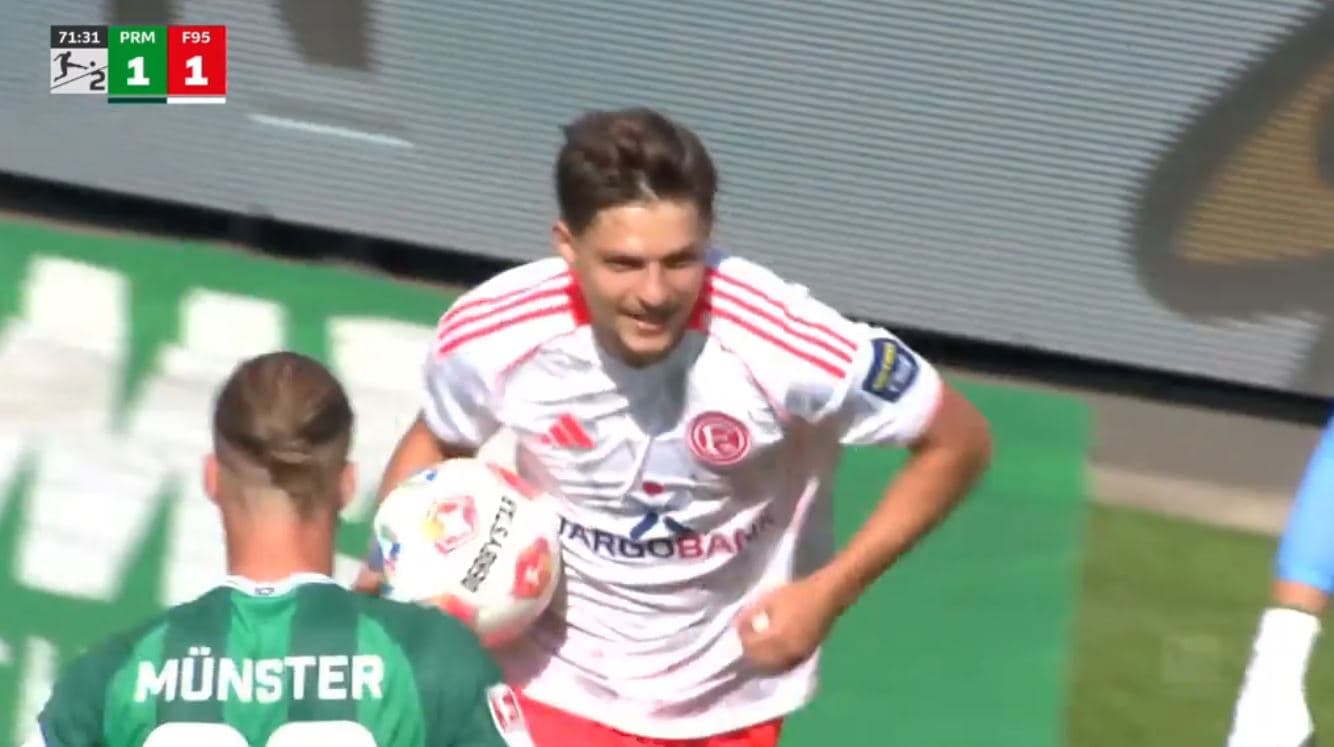 Florent Muslija i pandalshëm, realizon gol në Bundesliga 2