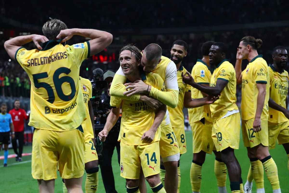 40-vjeçari Luka Modric ia dhuron fitoren Milanit ndaj Bolognas