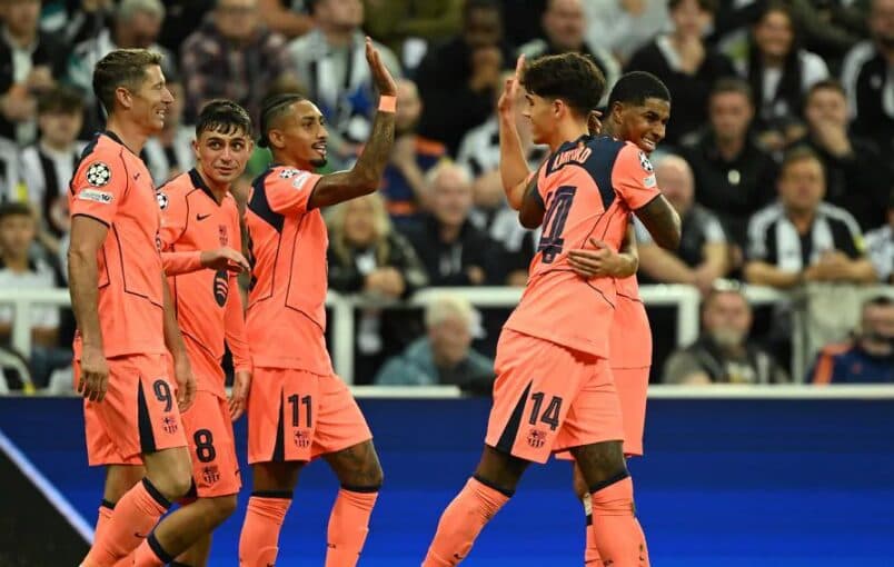 Barcelona merr tre pikë të mëdha në udhëtim ndaj Newcastle United