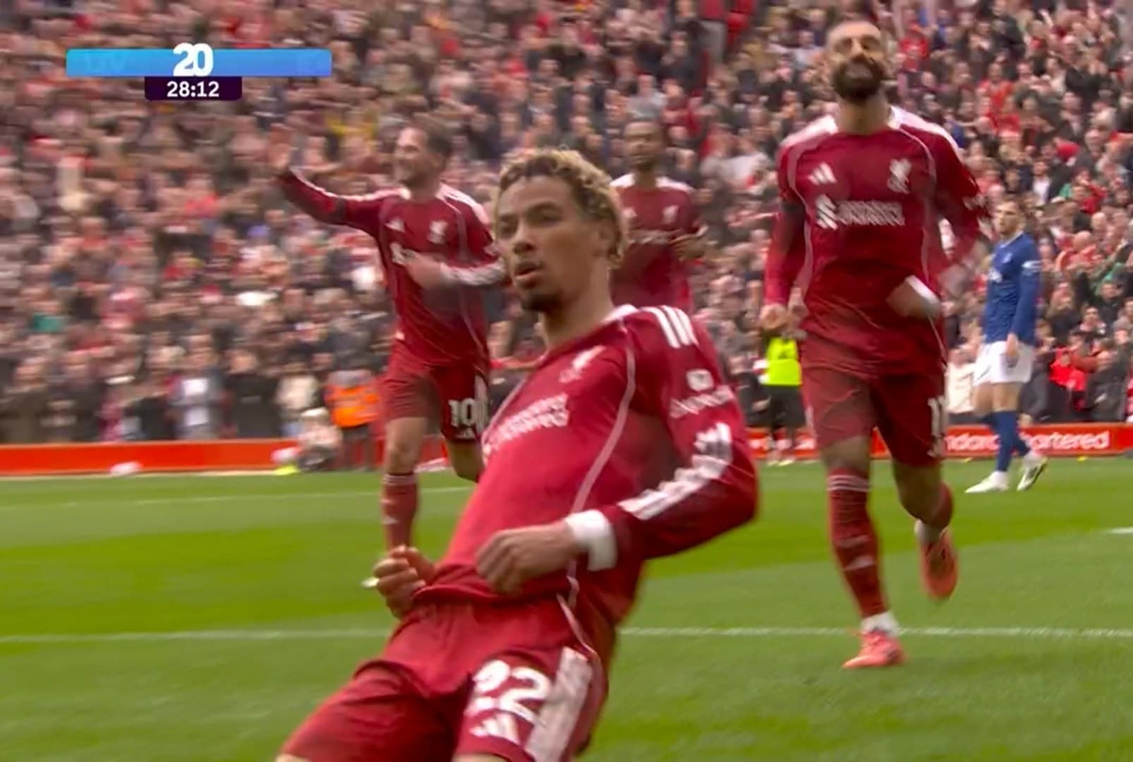 Ekitike dyfishon rezultatin e Liverpulit në derbin ndaj Evertonit (VIDEO)
