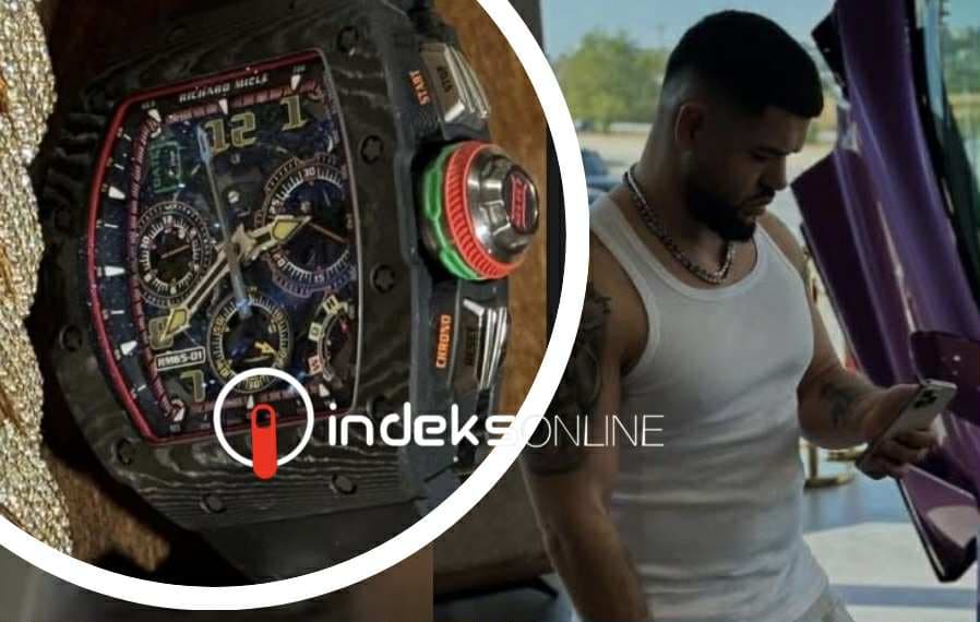 Noizy s’i “ndahet” Mozzikut, poston foto të orës luksoze “Richard Mille”