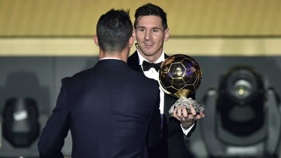Rivaliteti unik i Messit dhe Ronaldos për Topin e Artë