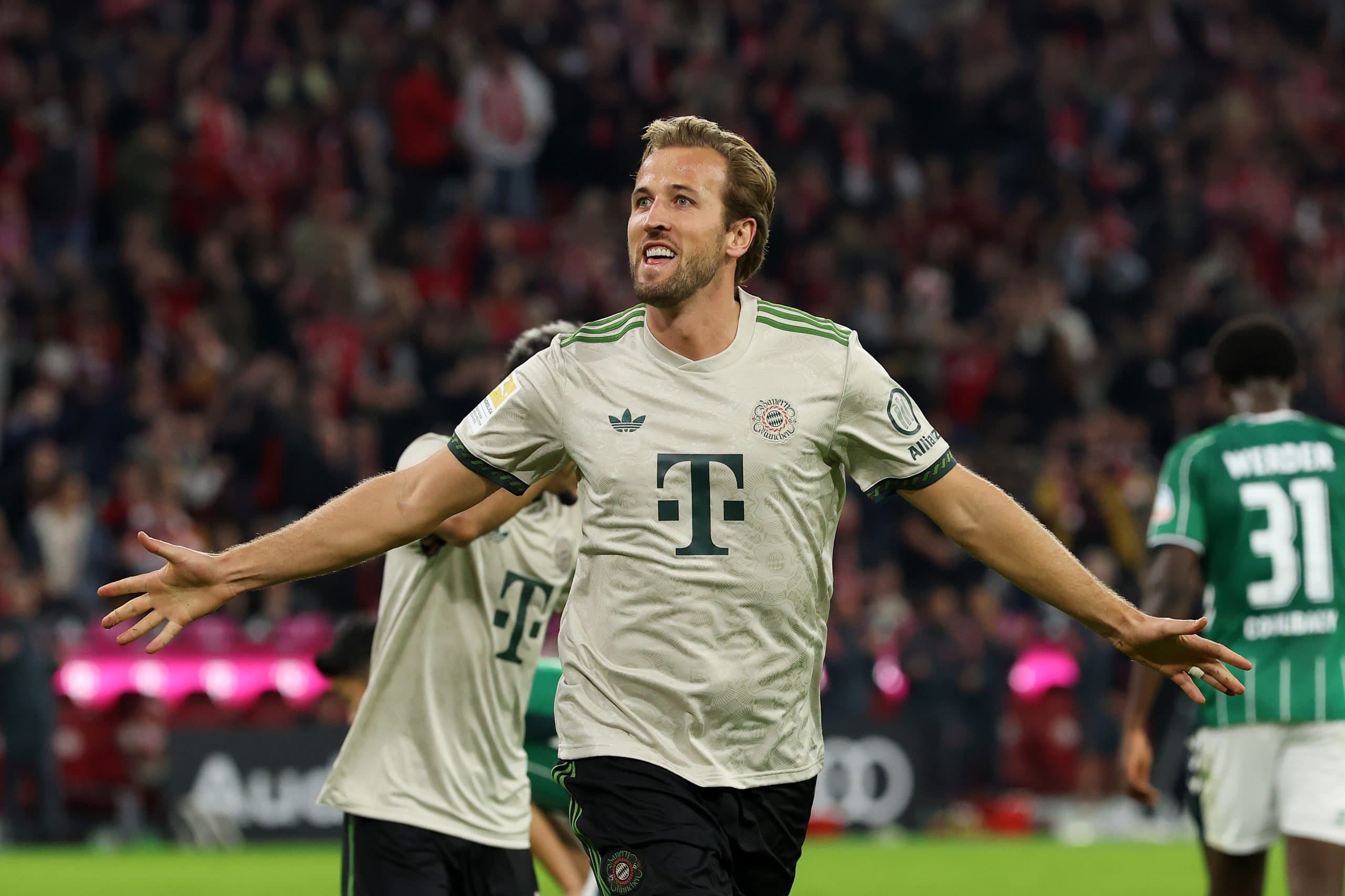 Harry Kane thyen rekordin e Ronaldos dhe Haalandit
