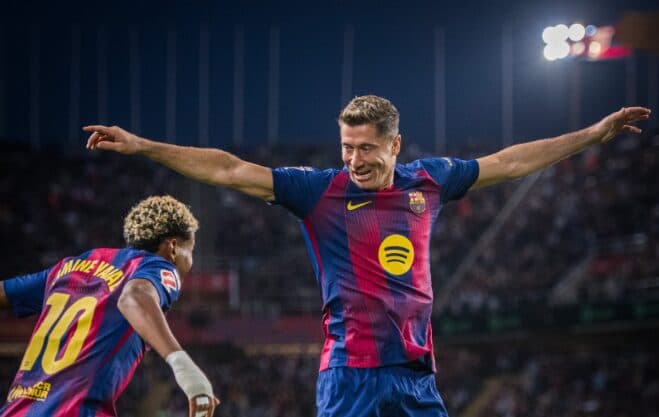 Barcelona, liderja e re e La Ligas!