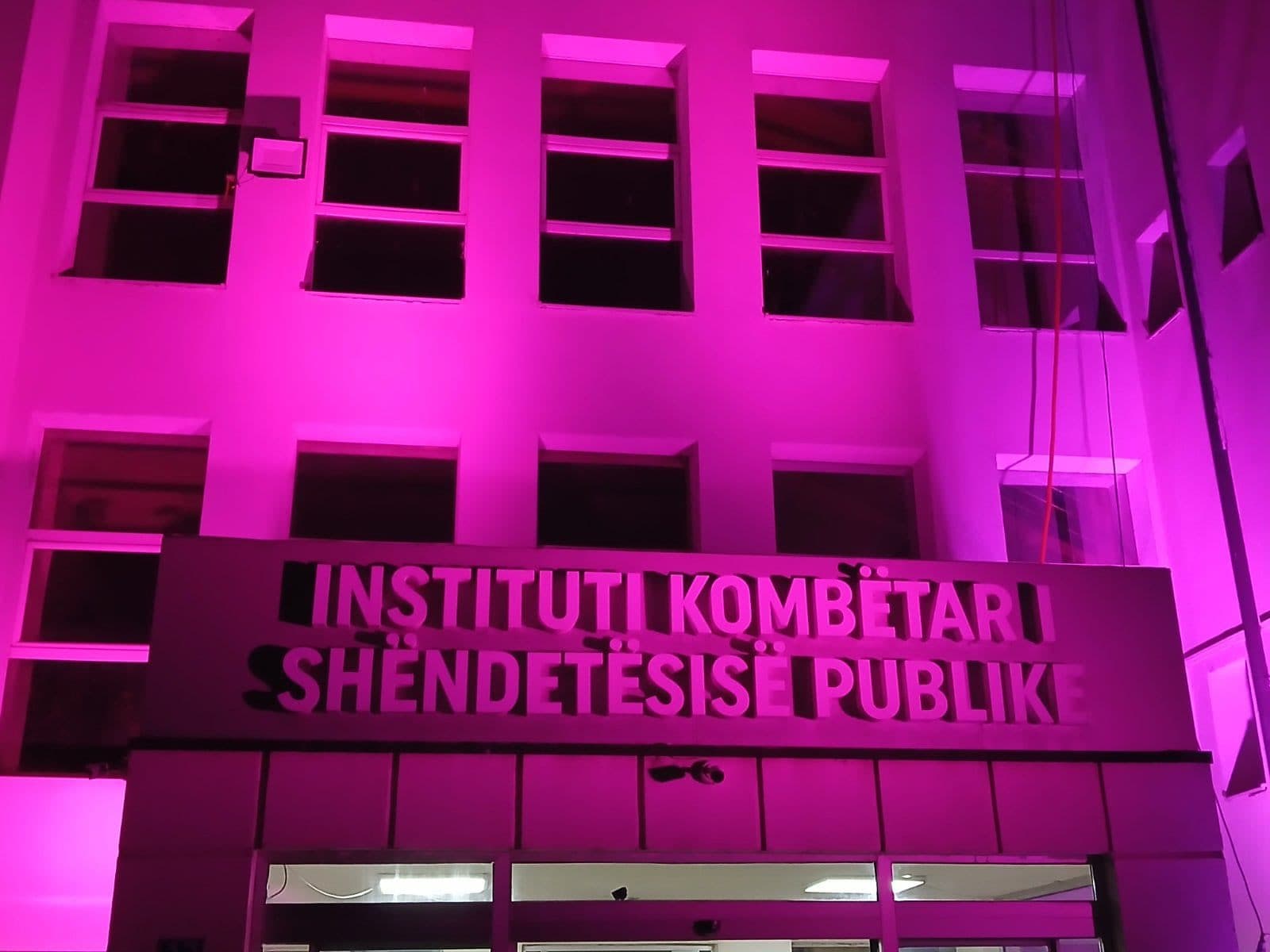 IKShPK në rozë për ndërgjegjësim ndaj kancerit të gjirit!