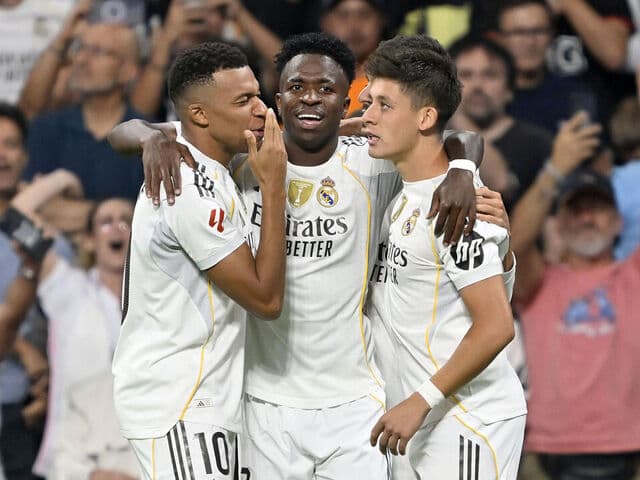 Vinicius dhe Mbappé e çojnë Realin në krye të La Ligas!
