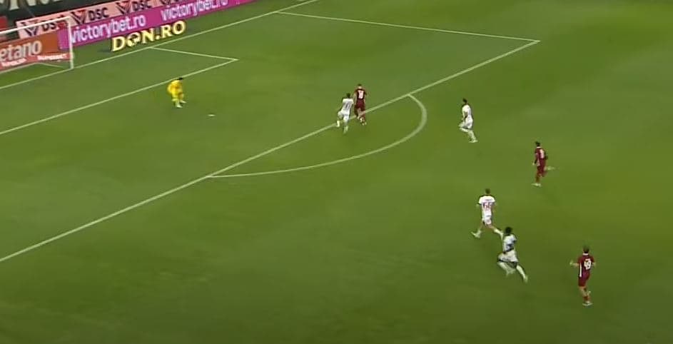 Lindon Emërllahu në stilin e një sulmuesi, shënon gol të bukur dhe ia siguron fitoren Cluj-it