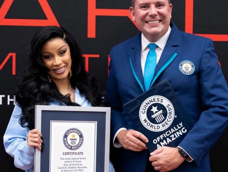 Cardi B hyn në librin e rekordeve “Guinness”