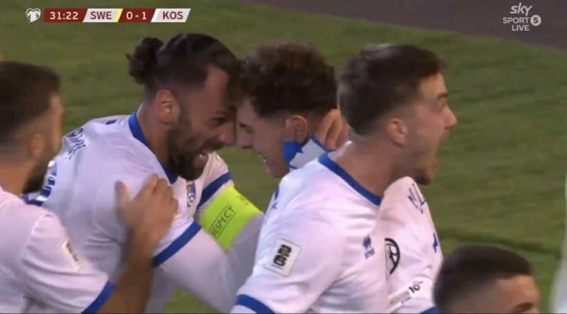 Goooool, Kosova shënon ndaj Suedisë