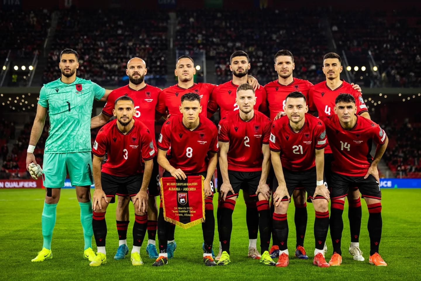 Shqipëria pret Jordaninë sonte në Tiranë