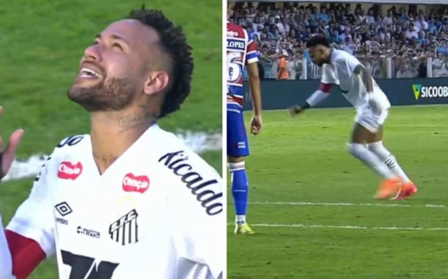 Çfarë fati! Neymar ishte afër të shënonte një nga golat më të bukur në histori nga gjuajtja e lirë