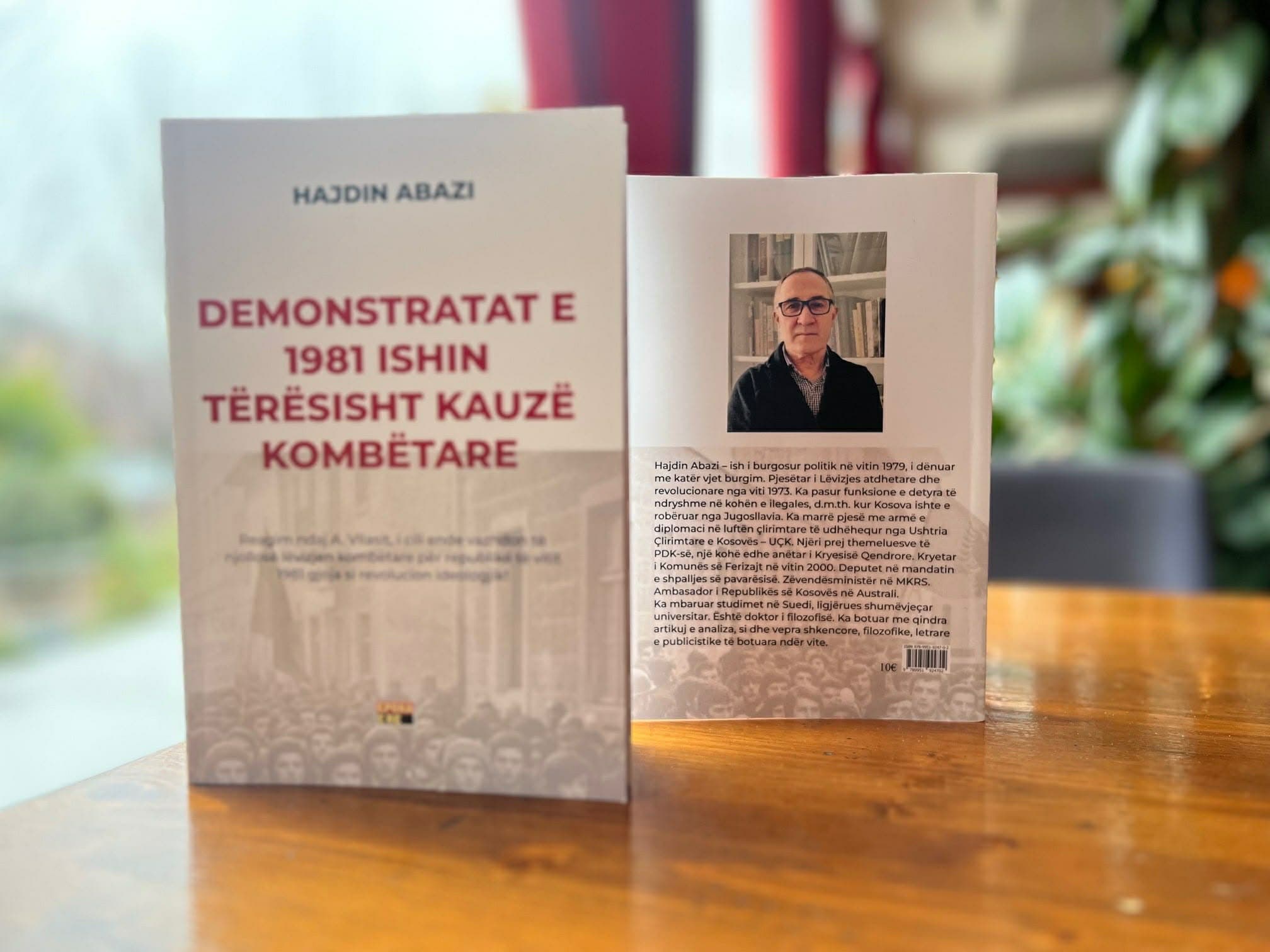Doli nga shtypi vepra “Demonstratat e 1981 ishin tërësisht kauzë kombëtare” e autorit Hajdin Abazi