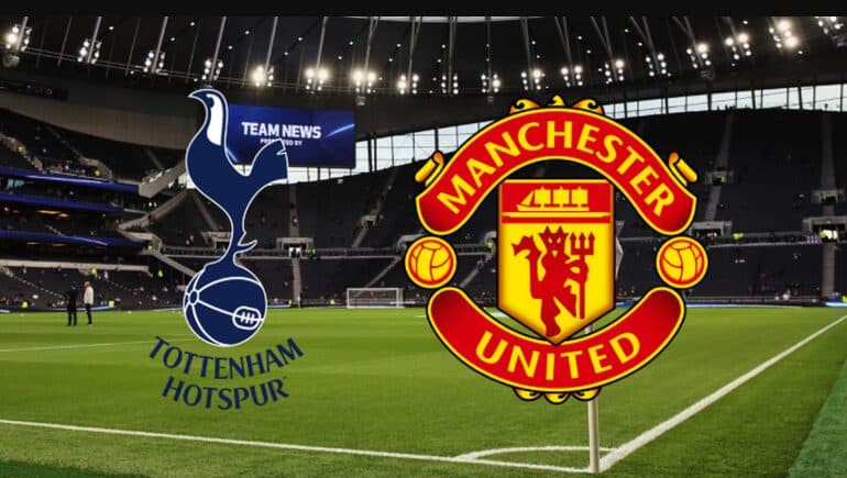 Derbi anglez, Tottenham – Manchester United, publikohen formacionet zyratre
