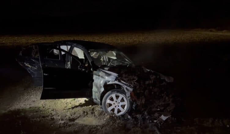 Makina përmbyset dhe merr flakë në aksin Maliq–Pojan, dy persona në gjendje të rëndë