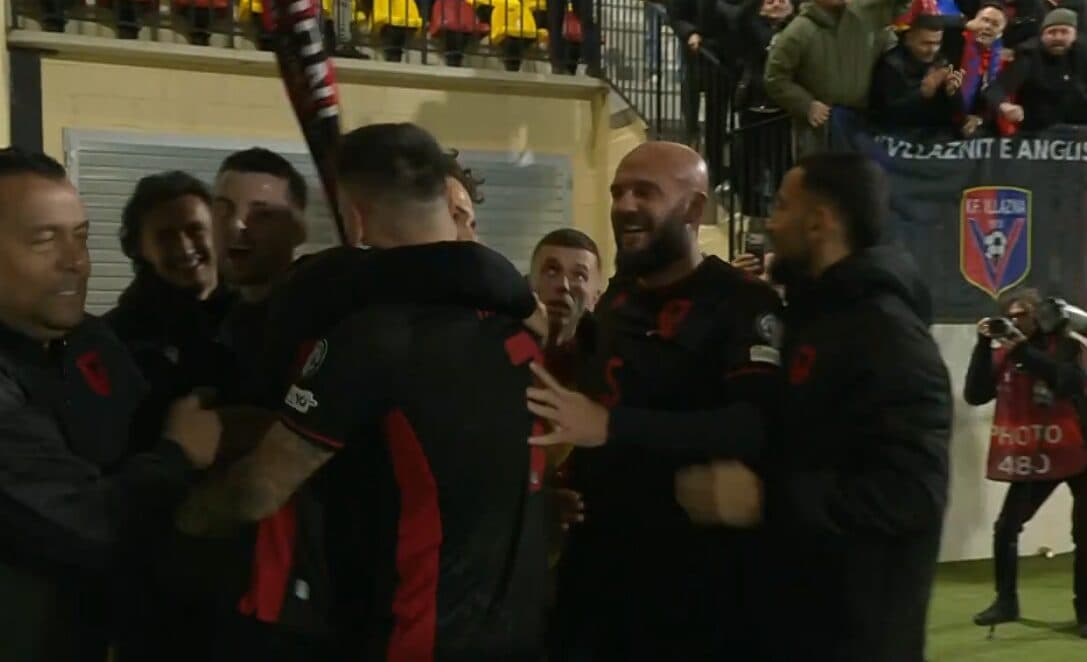 Shqipëria drejt realizimit të ëndrrës, Asllani shënon ndaj Andorrës (VIDEO)