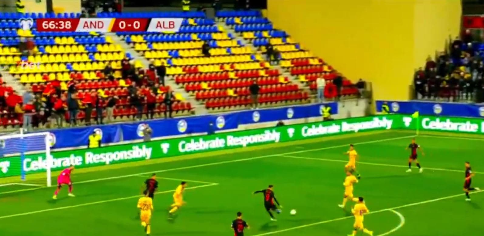 GOOOOOOOOOOOOOOOOOOOOOL – “Shqiponjat” në avantazh, Shqipëria po e ndjen aromën e Botërorit