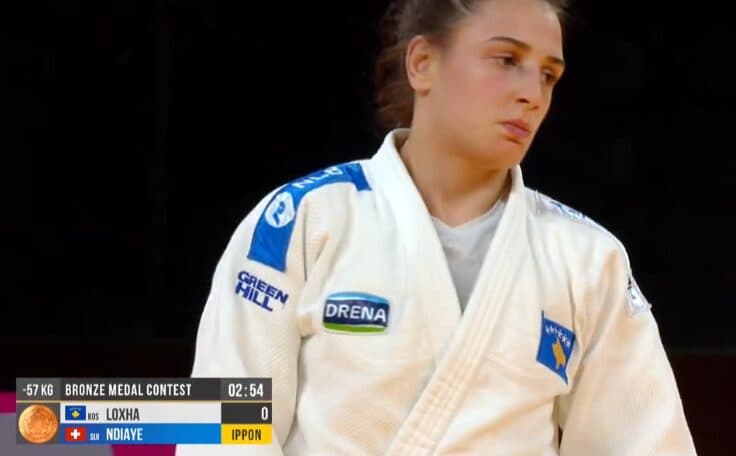 Flaka Loxha e pafatë, humb luftën për medaljen e bronztë