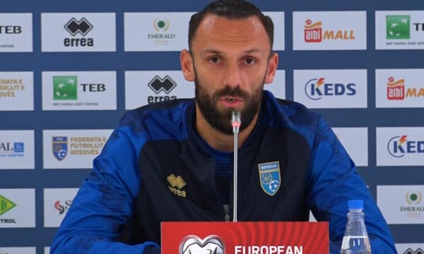 Muriqi: Shpresojmë për fitore deri në momentet e fundit ndaj Sllovenisë
