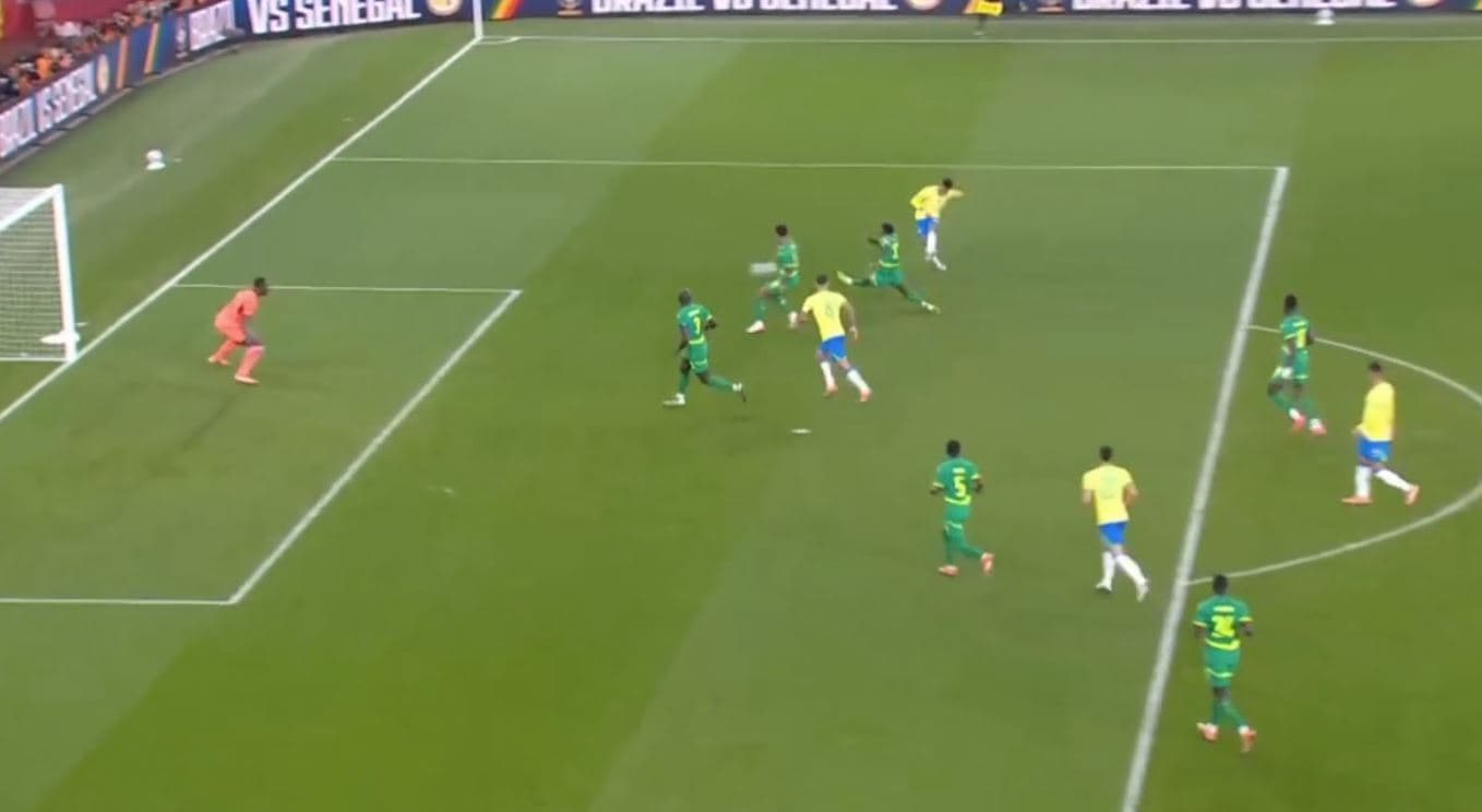 Estevao shënon supergol për Brazilin ndaj Senegalit