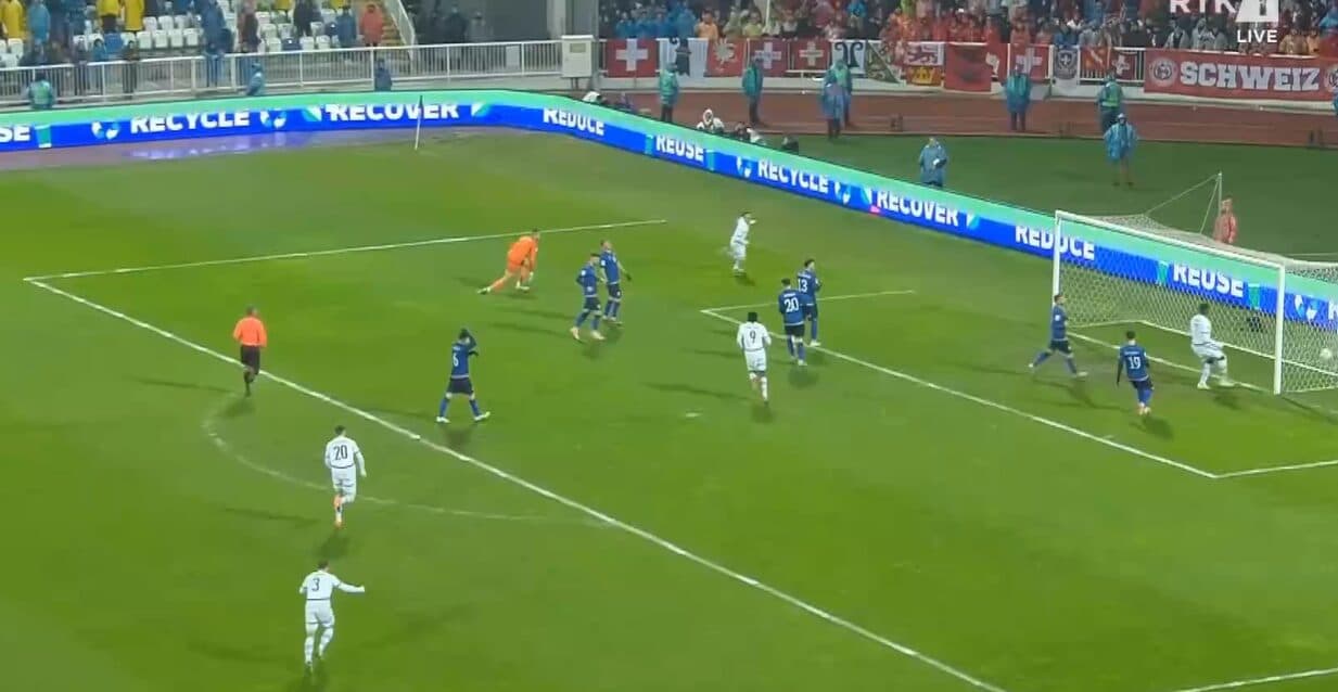 Gol: Zvicra në avantazh ndaj Kosovës