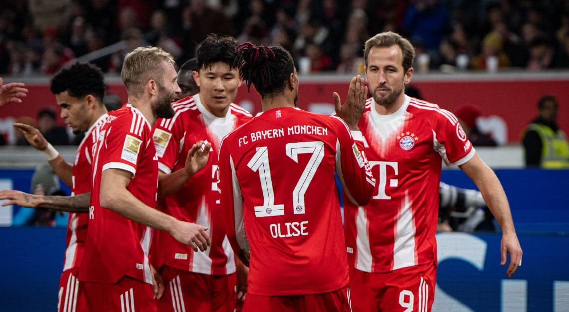 Bayerni e “çmonton” Stuttgartin, Harry Kane shënon hat-trik