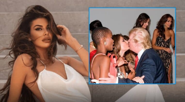 Angela Martini në “DailyMail”, rrëfen ‘puthjen’ me Donald Trump dhe divorcin nga bashkëshorti
